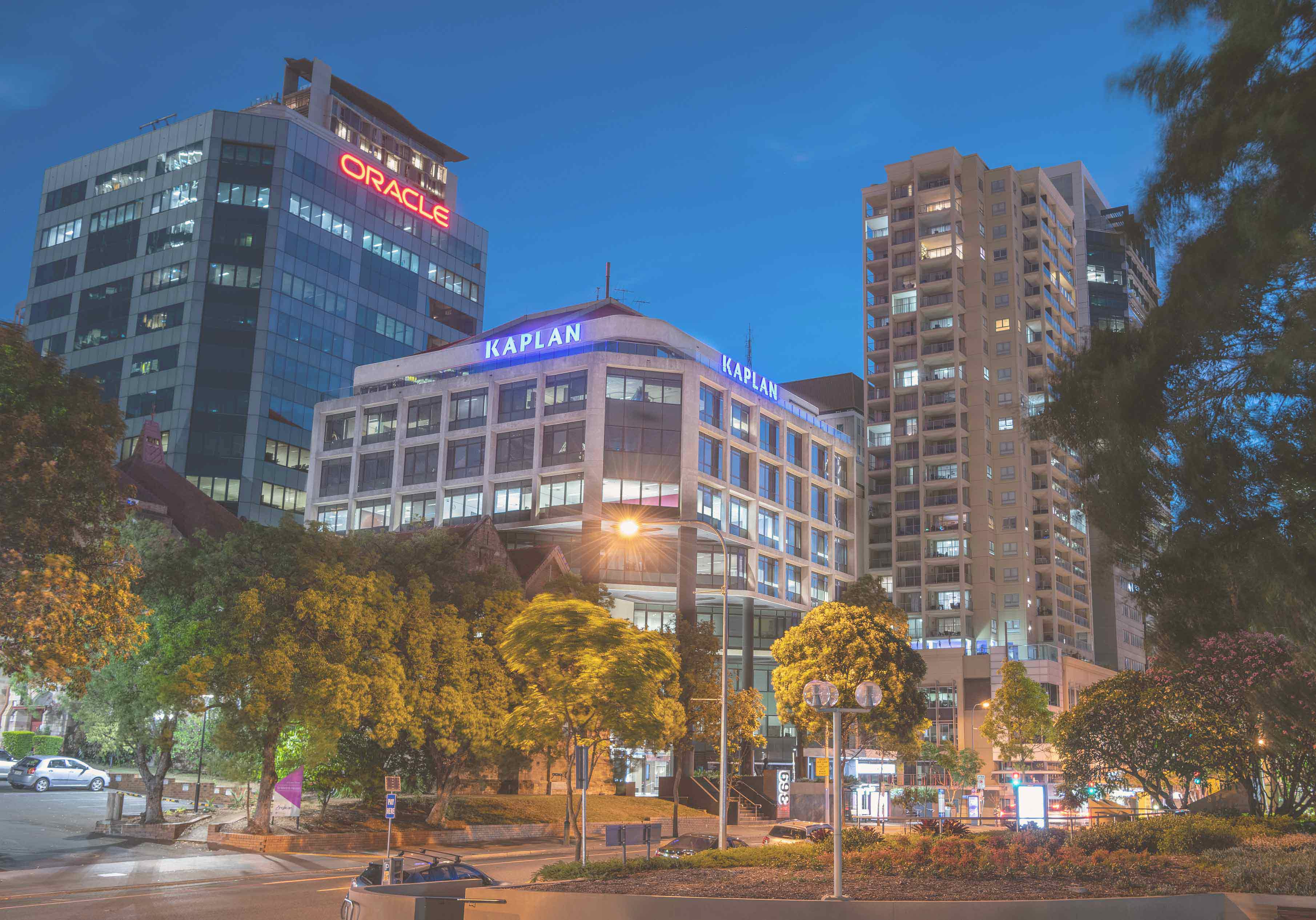 About Us campus exterior shot
