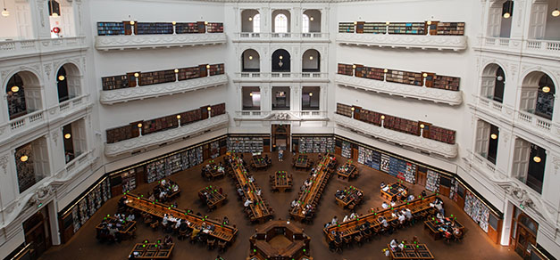 8 great reasons to study in Melbourne - Library