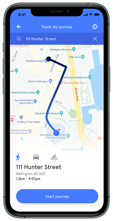 Sonder map tracking iOS